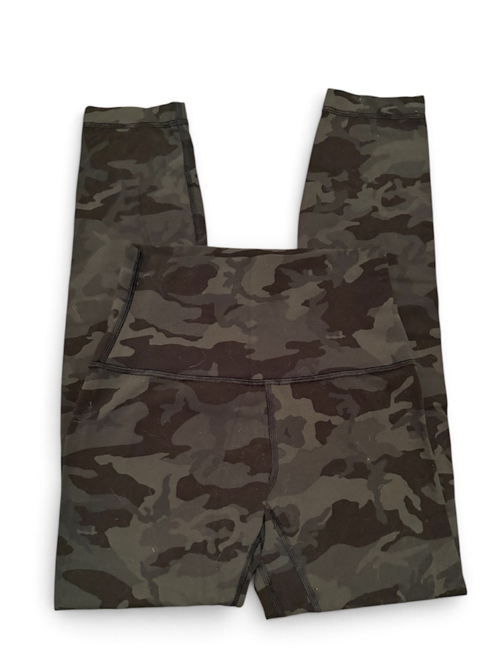 lululemon Olive Camo High-Rise Leggings